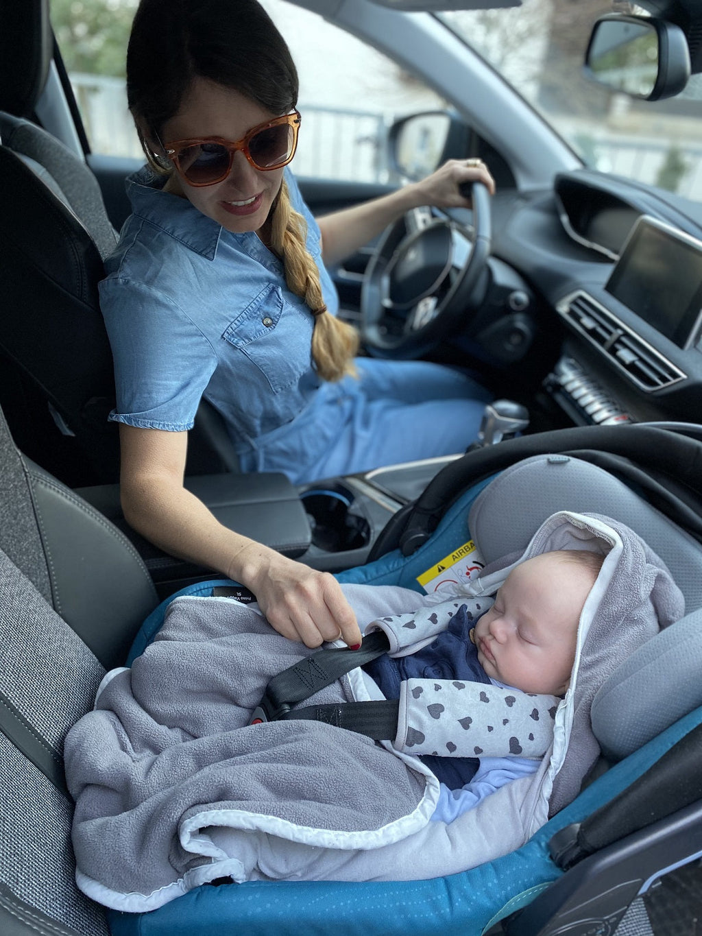 Baby Gurtschutz Herz